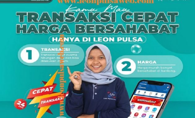transaksi leon pulsa